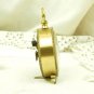 Small Working Vintage 1950s Metal French Vedette 7 Jewels Mechanical Alarm Clock / Mid Century Decor