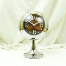 Working Vintage Mid Century German 2 Jewels Fashion Mechanical Alarm Clock / Wind-up Clock