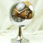 Working Vintage Mid Century German 2 Jewels Fashion Mechanical Alarm Clock / Wind-up Clock