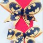 Hair Ties: Batman, Monkey, Ghostbusters, Batgirl, Rainbow, Flowers, Custom