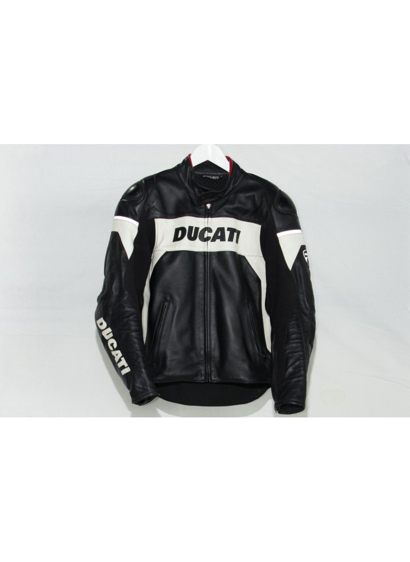 Classic motorbike motorcycle LEATHER JACKET with protections
