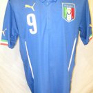Mario Balotelli Italy Men's XL Blue Puma Soccer Jersey