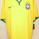 Brazil Nike Dri-Fit Men's XL Yellow Soccer Jersey