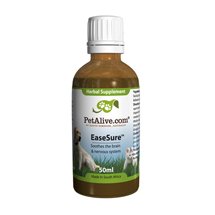 PetAlive EaseSure - Cat / Dog Alertness Supplement, Mental Brain Stimulant