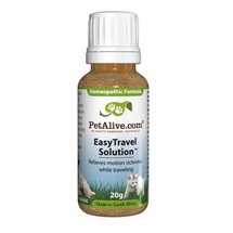 PetAlive EasyTravel Solution - Motion Sickness Relief For Dogs & Cats Natural Treatment Medicine