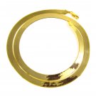 AWESOME 16" inch 10kt Gold 2.5mm wide Herringbone Chain Unisex