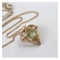 Imitation diamond pendant necklace vintage necklaces women crystal decoration