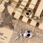 Style Vintage Silver Color Jewelry big eyes UFO Alien Skull Head Pendants Long Chain Necklaces