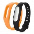 Mi SmartBand Bluetooth4.0 P67 Water Resistant Fitnesee Tracker- Black with Free Orange band