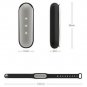 Mi SmartBand Bluetooth4.0 P67 Water Resistant Fitnesee Tracker- Black with Free Orange band