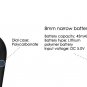 Mi SmartBand Bluetooth4.0 P67 Water Resistant Fitnesee Tracker- Black with extra Blue band