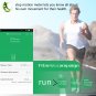 37 Degree L18 Fitness Tracker Blood Pressure Heart Rate Monitor Mood Fatigue Monitor - Black