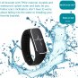 37 Degree L18 Fitness Tracker Blood Pressure Heart Rate Monitor Mood Fatigue Monitor - Black