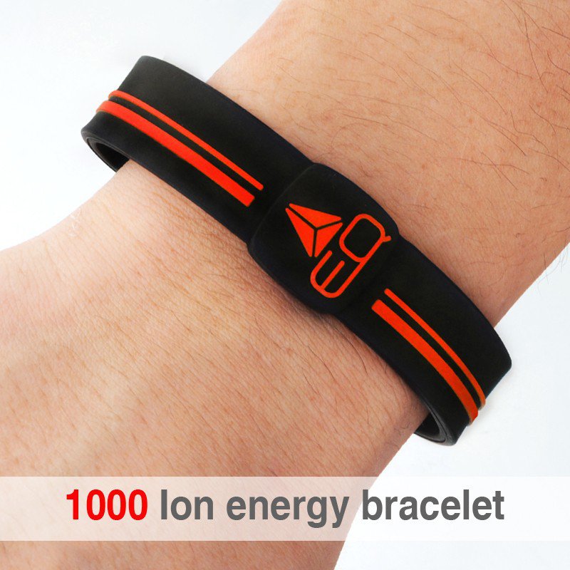 1000 ion Energy Bracelet Sport Silicon Wrist Band
