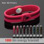 1000 ion Energy Bracelet Sport Silicon Wrist Band