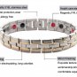 Healing Magnetic Bracelet 316L Stainless Steel Health Elements(Magnetic,FIR,Germanium) Bracelet