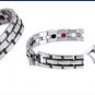 Healing Magnetic Bracelet 316L Stainless Steel Health Elements(Magnetic,FIR,Germanium) Bracelet