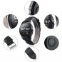 R11 Smart Watch Remote controler Heart Rate/Calls/Music/Pedometer/Sleep Tracker fr Android IOS Black