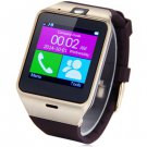 Aplus GV18 Smart Watch Phone with Camera Sync Call Remind NFC Pedometer Sleep Tracker - Gold
