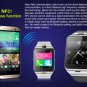 Aplus GV18 Smart Watch Phone with Camera Sync Call Remind NFC Pedometer Sleep Tracker - White