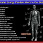 Quantum Scalar Energy Pendants Angel Spiritual Design with Authenticity Ion Card, Gift box, 1 Pc