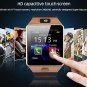 DZ09 Smart Watch Phone Make/Receive Calls Pedo Sleep Monitor Sedentary Remind Remote Cam - Black