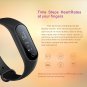 Y2+ 0.87' OLED Smart Fitness Bracelet Heart Rate+Blood Pressure+Oxygen - Black