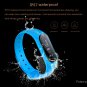 Y2+ 0.87' OLED Smart Fitness Bracelet Heart Rate+Blood Pressure+Oxygen - Black