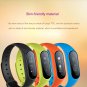 Y2+ 0.87' OLED Smart Fitness Bracelet Heart Rate+Blood Pressure+Oxygen - Black