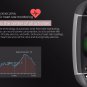 Zeband Plus Smart Sports Bracelet Heart Rate Monitor Pedometer Sleep BT 4.0 IP67 - Black