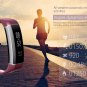 Zeband Plus Smart Sports Bracelet Heart Rate Monitor Pedometer Sleep BT 4.0 IP67 - Black