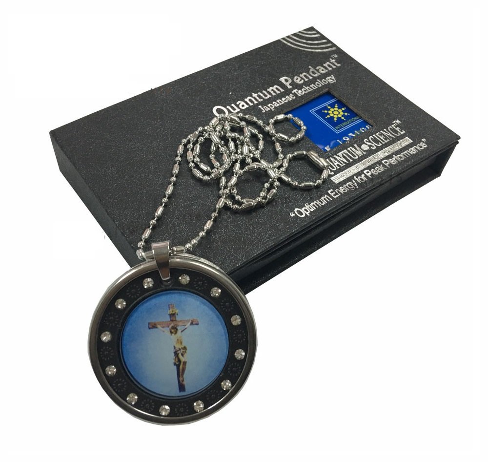 Jesus Christ Quantum Scalar Energy Pendant with Stainless Steel Chain 3000cc