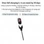 M3 Heart Rate, Blood Pressure, Color Screen Smart Bracelet Health and Fitness Tracker- Black