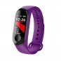 M3 Heart Rate, Blood Pressure, Color Screen Smart Bracelet Health and Fitness Tracker- Black