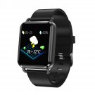 Q3 1.3in Heart Rate Blood Pressure Blood Oxygen Pedometer Fitness Tracker Smart Watch Black