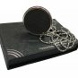 2 Pcs Quantum Scalar Energy Pendant Lava Stone Stainless Steel Chain, Protector - MYSTIC ANGEL