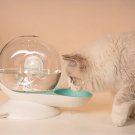 Automatic Cat Water Bubble Fountain Water Dispenser & Auto Pet Food Dispenser