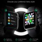BW-HL1Pro Heart Rate Blood Pressure Oxygen Monitor Music Control IP68 Smart Watc