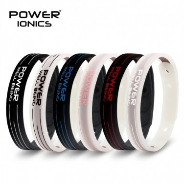 Power Ionics NBA 2000 Ion Anoin Sports Bracelet Wristband w Tourmaline