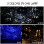 LED Galaxy Sky Projector Lamp Nebula Nightlight 3 Colors! Remote Control!