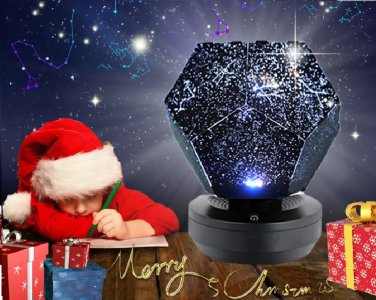 LED Galaxy Sky Projector Lamp Nebula Nightlight 3 Colors! Remote Control!