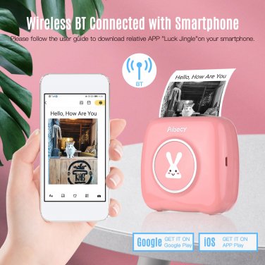 Mini Multi Function Personal Mobile Pocket Printer
