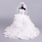 Handmade Wedding Dress Set Dress Ball Gown for Barbie