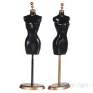 Display Holder Dress Clothes Gown Mannequin Model Stand For Barbie