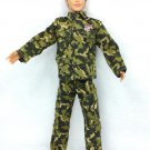 Ken Doll Clothes Fashion Army Combat Uniform Outfit lot NIP