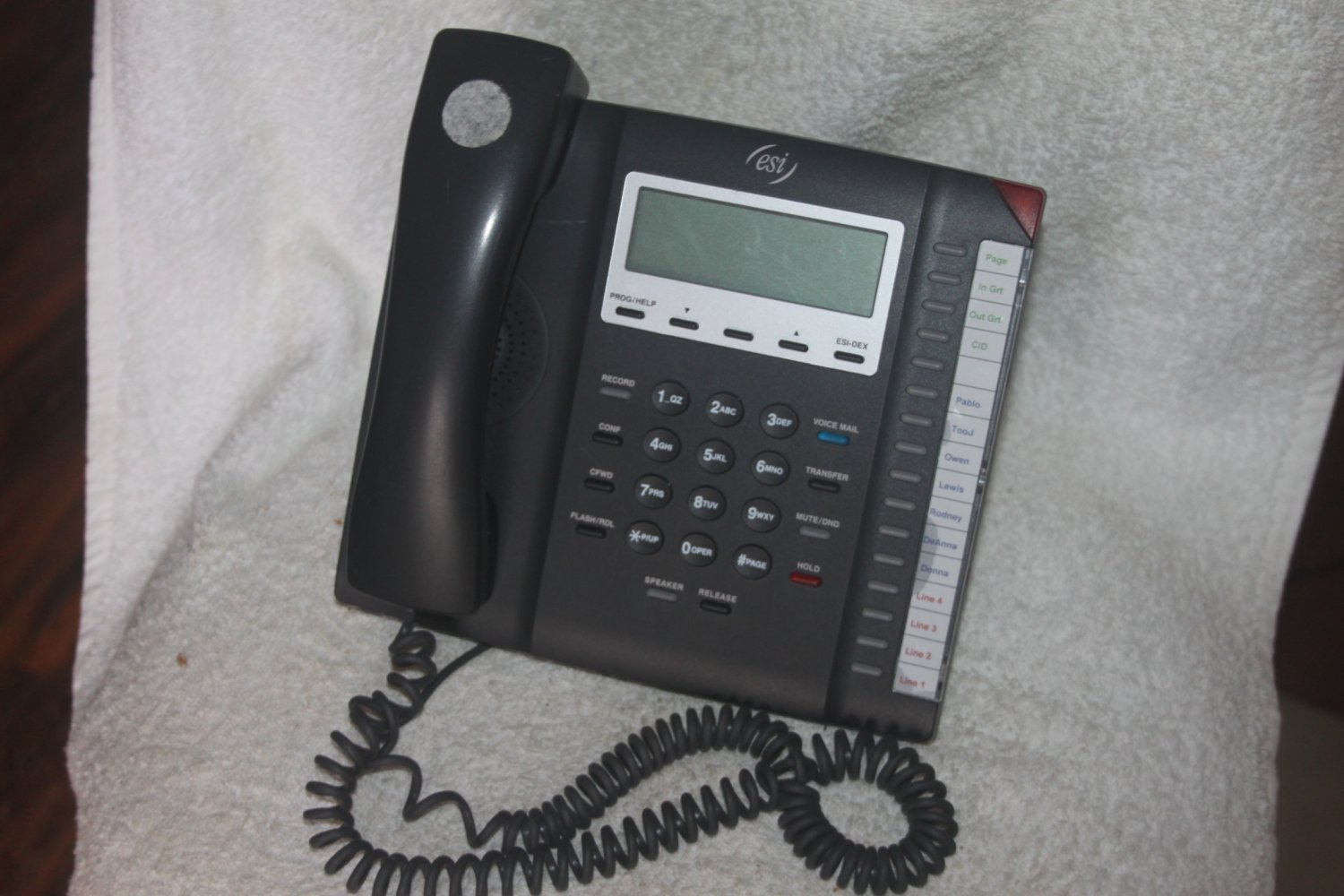 ESI E.S.I 40 SBP IP Digital Multi-Line VOIP Business Phone 5/16