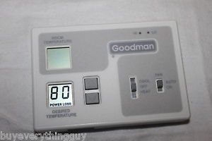 Goodman Chet18-60c 2 Speed Encoded Thermostat New