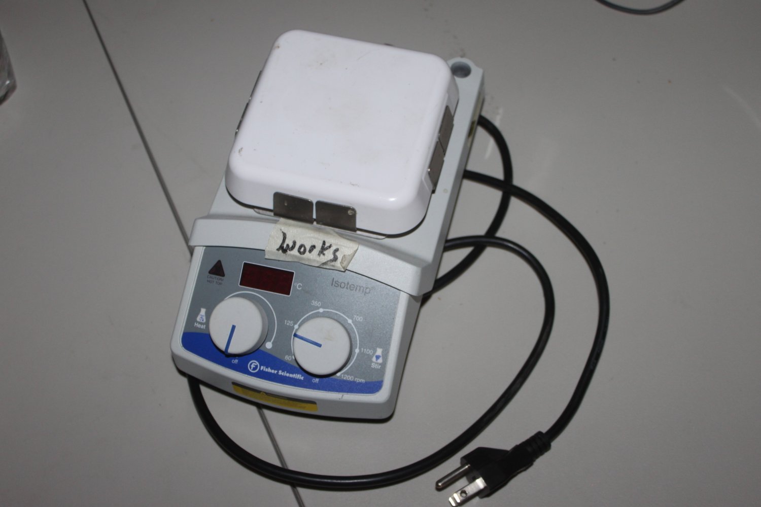 Fisher Scientific Isotemp Stirring Ceramic Hotplate Warmer 11-102-16sh 240 volt