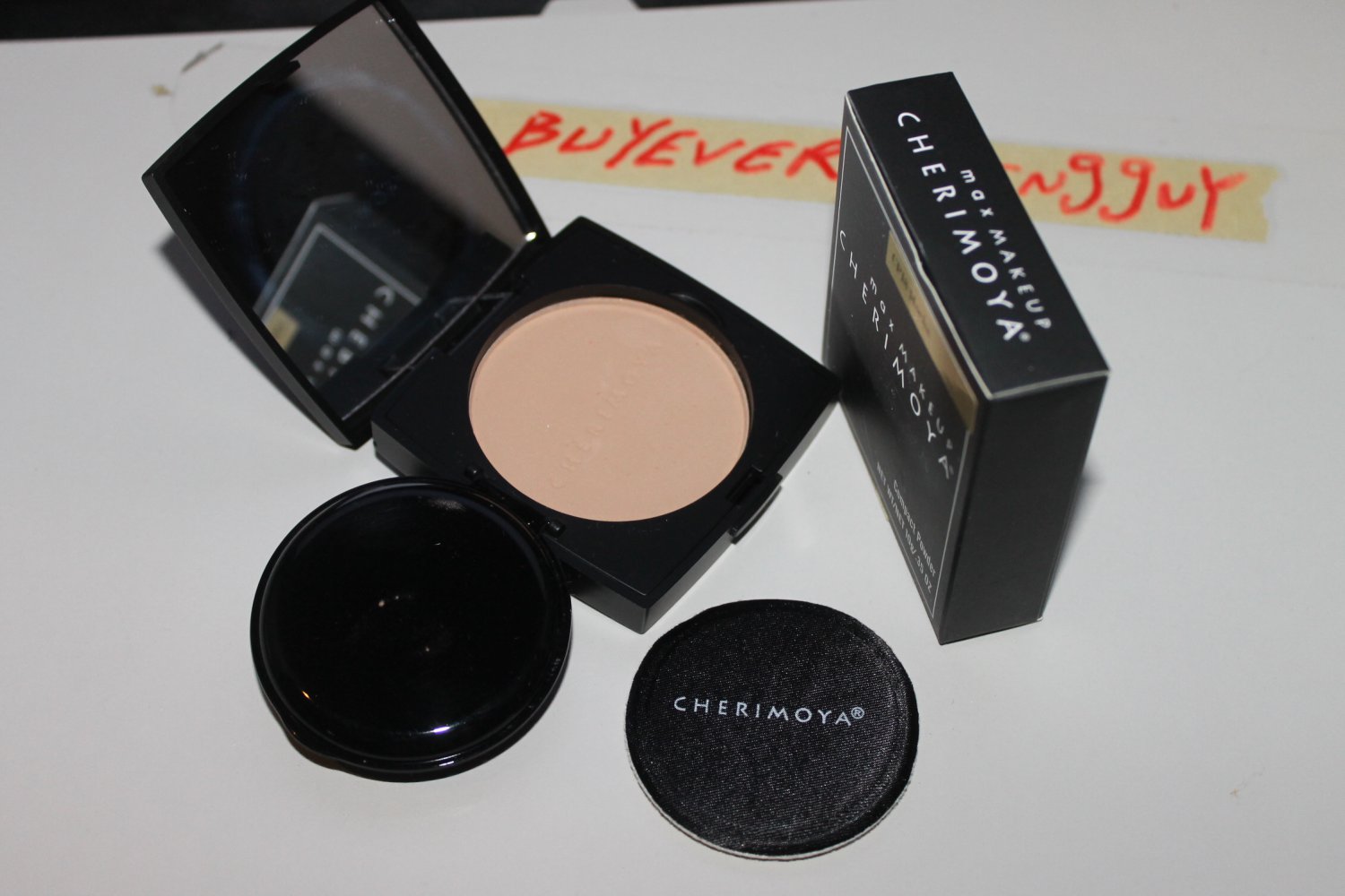 Cherimoya Max Makeup Mocha Color Compact Powder CP18 0.35 Oz NEW RARE