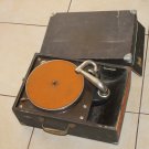 Victor Victrola VV-50 Antique Portable 78 Disc Phonograph For Restore Attic Find